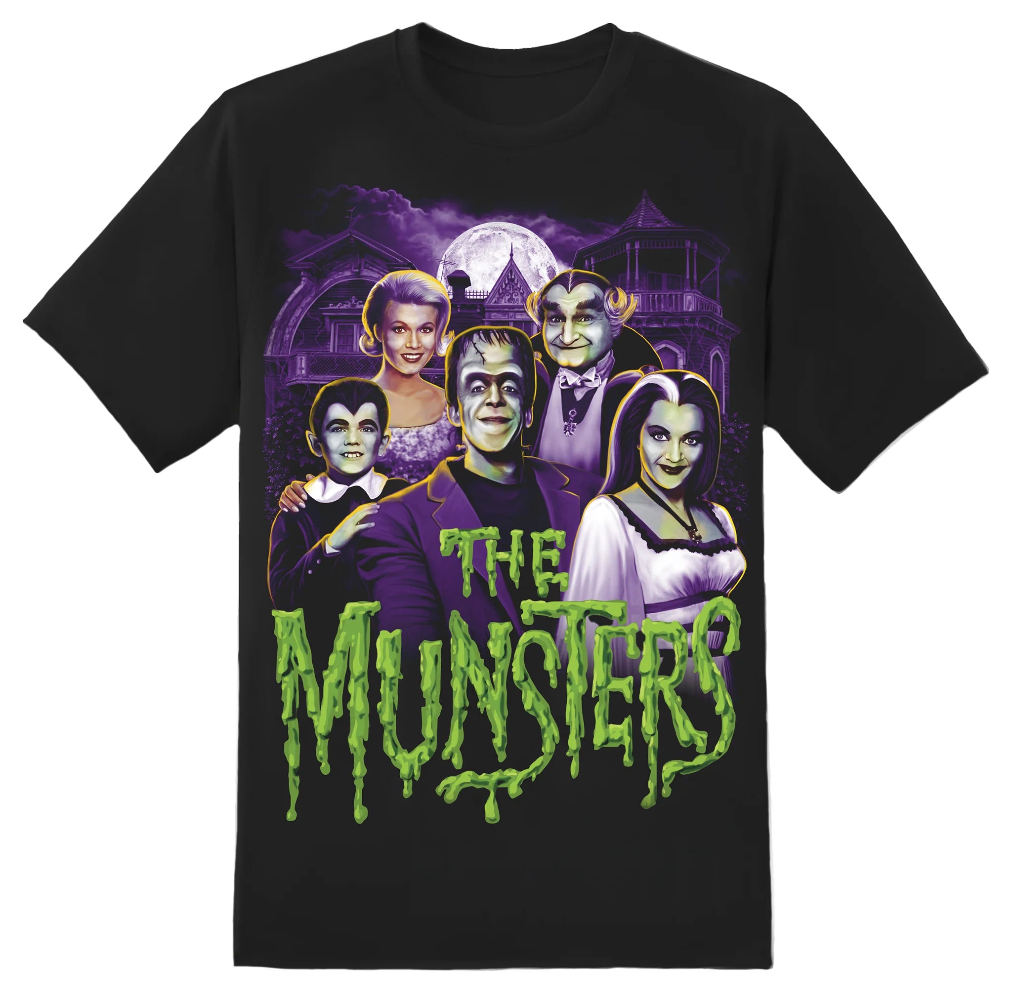 Munsters Collage Tee - Rock Rebel